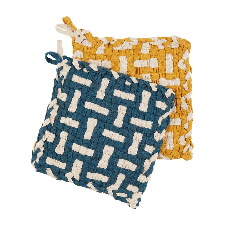 Woven Potholder Set