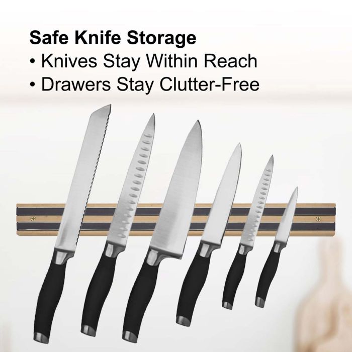 18" Magnetic Knife & Utensil Holder