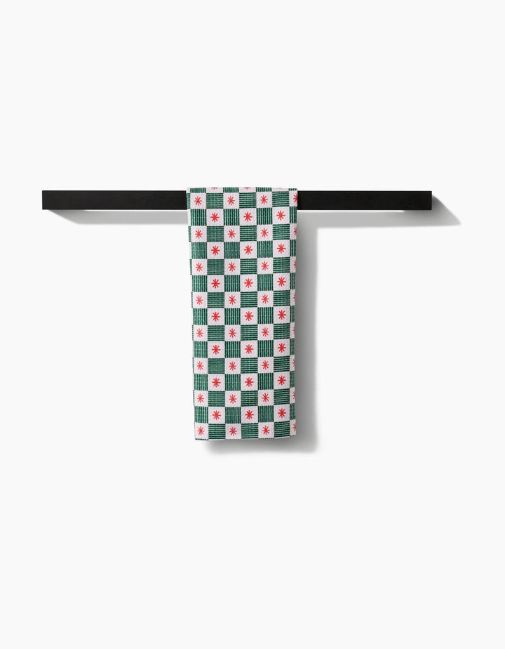 Jolly Grid Kitchen Tea Towel