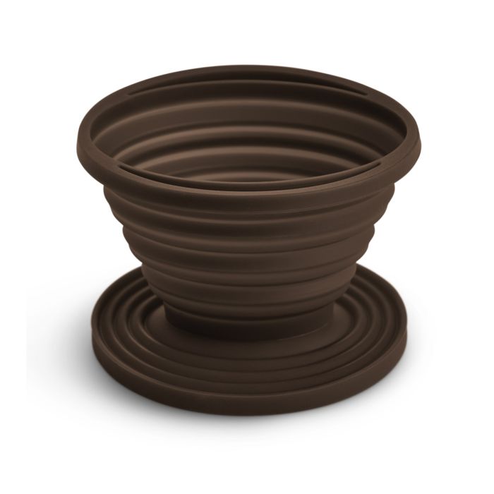 Collapsible Silicone Pour-Over Coffee Brewing Cone
