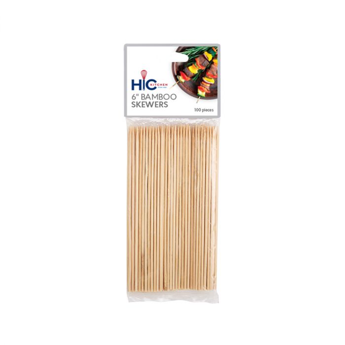 Bamboo Skewers, 100 Count