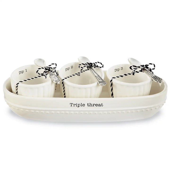 Triple Threat Cracker Bowl Set