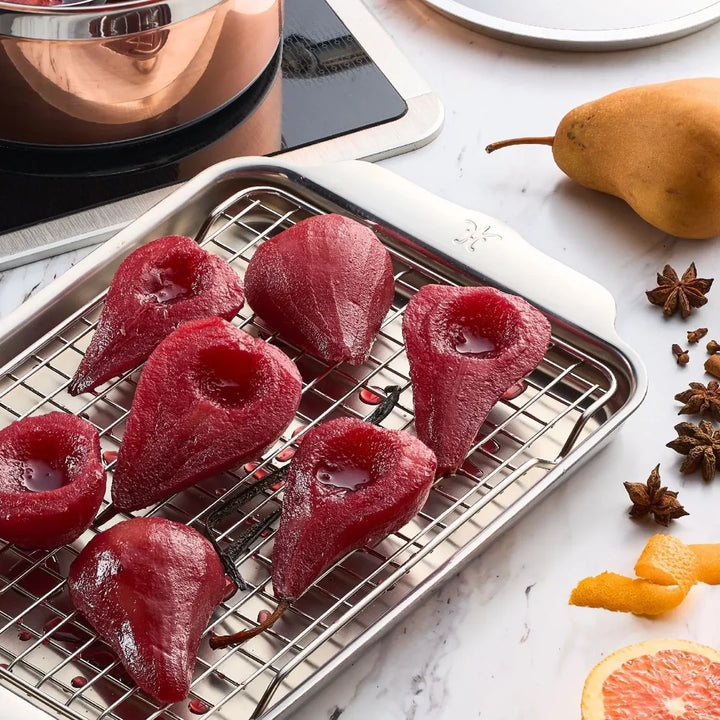 Provisions Ovenbond: Tri-ply Quarter Sheet Pan with Rack