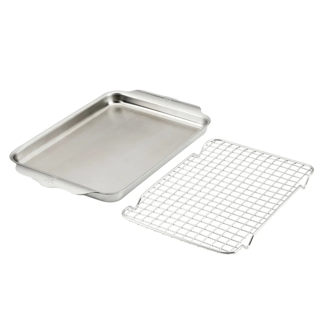 Provisions Ovenbond: Tri-ply Quarter Sheet Pan with Rack