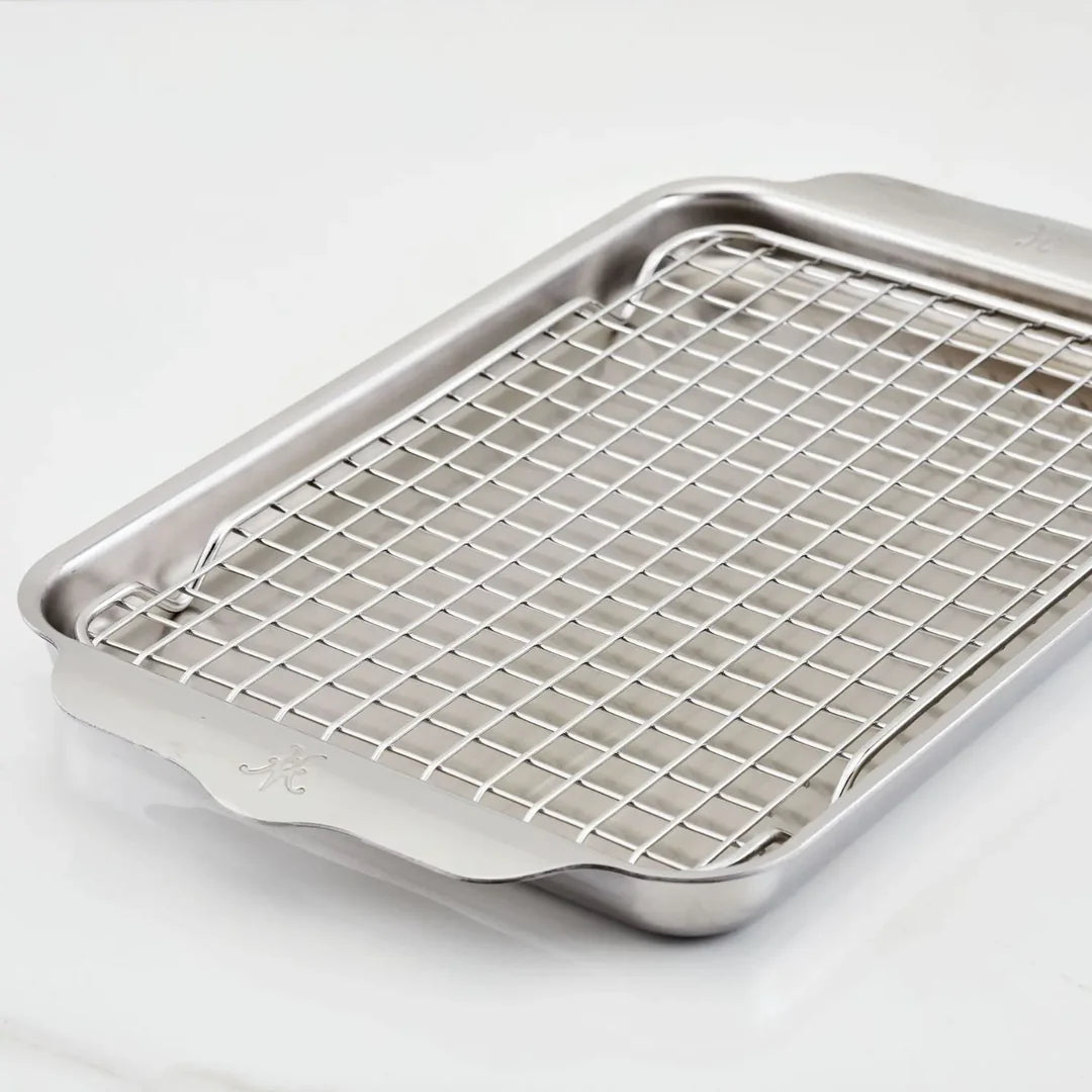 Provisions Ovenbond: Tri-ply Quarter Sheet Pan with Rack