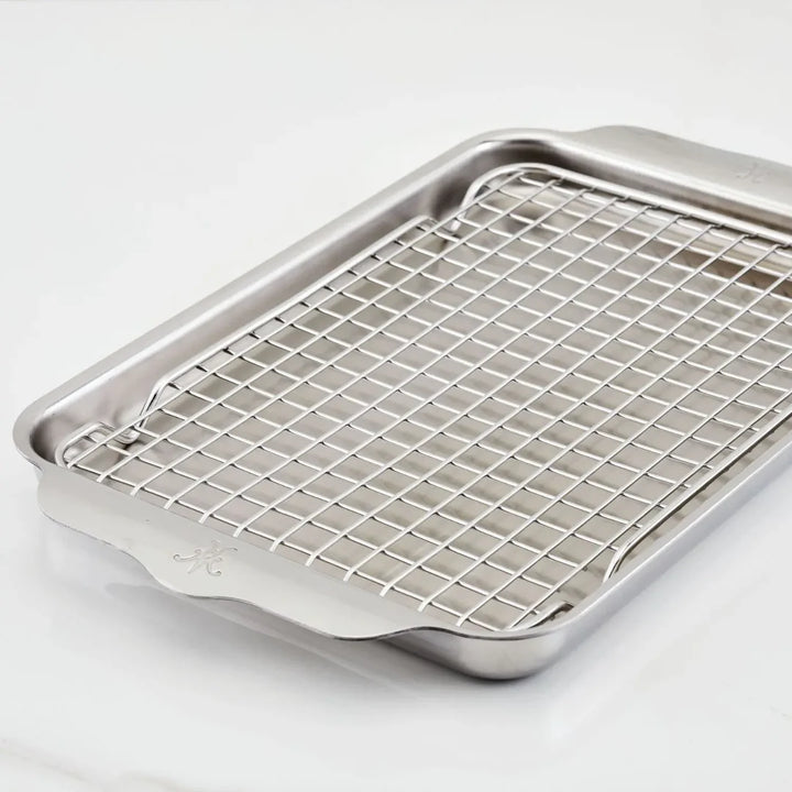 Provisions Ovenbond: Tri-ply Quarter Sheet Pan with Rack