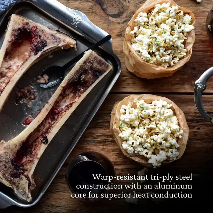 Provisions Ovenbond: Tri-ply Quarter Sheet Pan with Rack