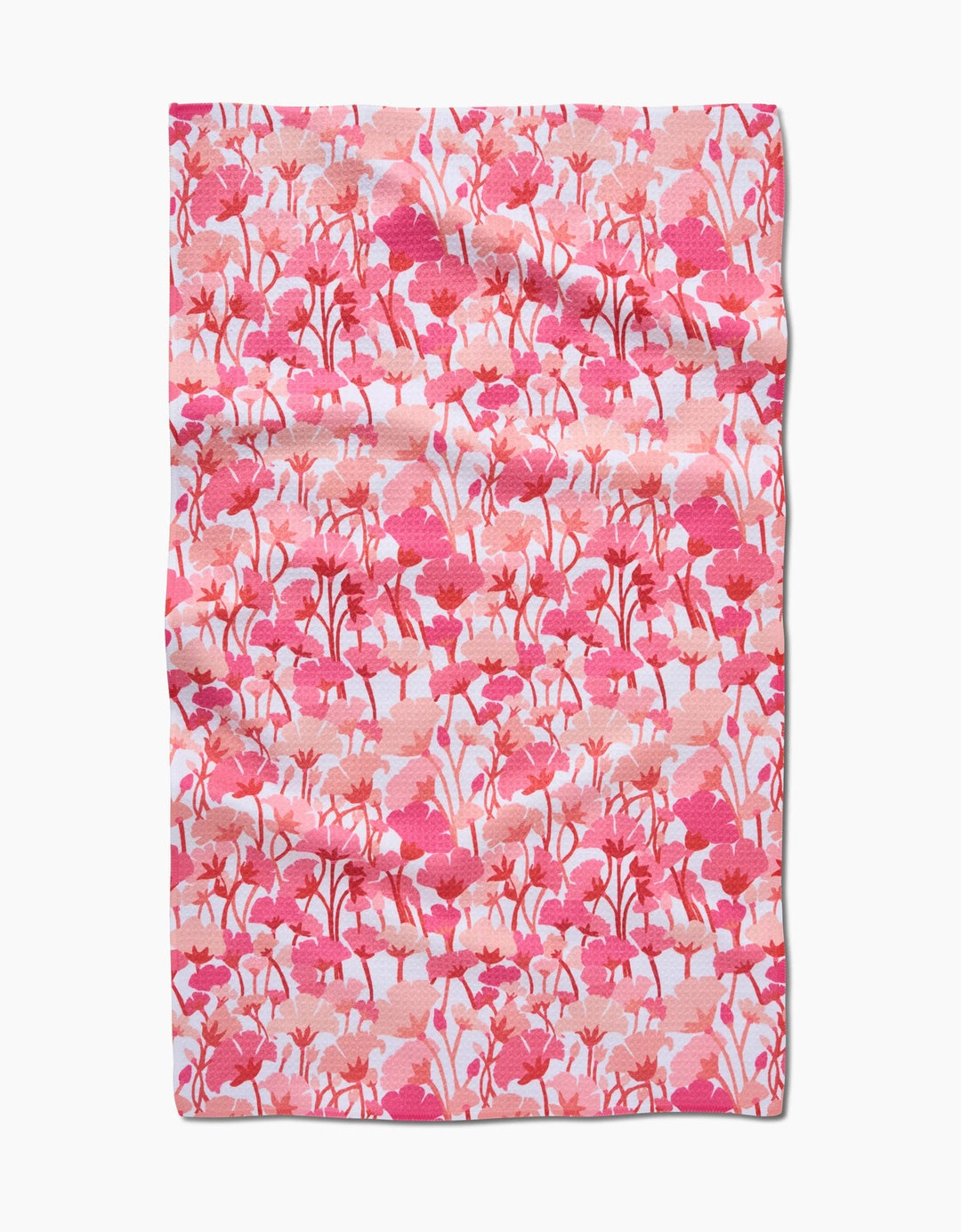 Pink Florals Kitchen Tea Towel