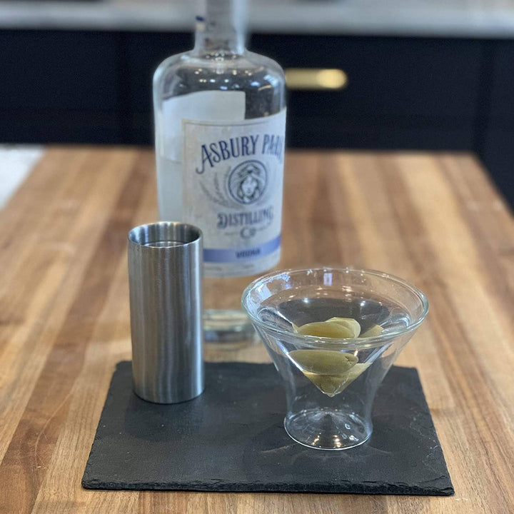 Double Wall Martini Glass, Set of 2