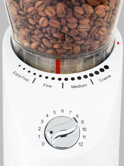 Infinity Plus Conical Burr Grinder - White