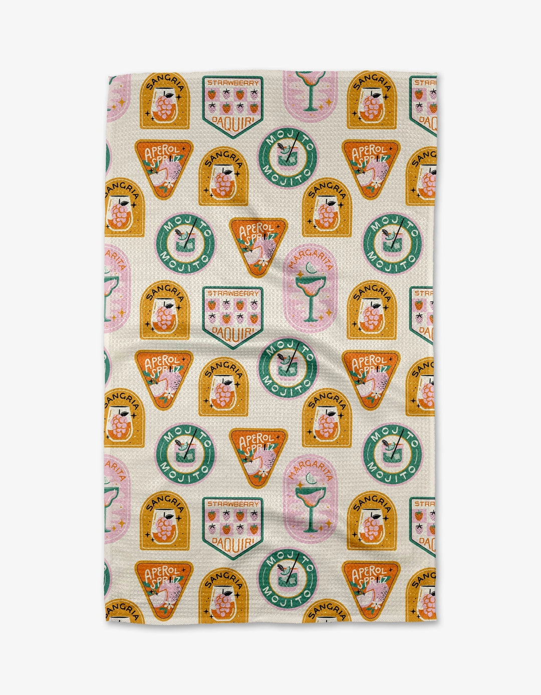 Cocktail Scout Badges Kitchen Tea Towel