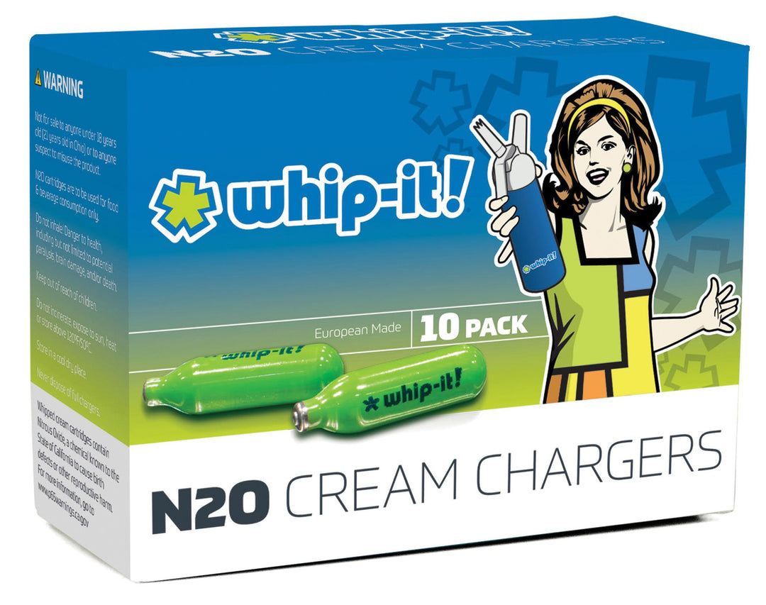 Whip-It Cream Chargers, Pack of 10
