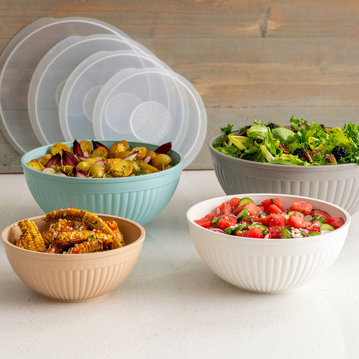 Nordicware 8-Piece Covered Mixing Bowl Set