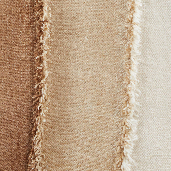 Color Cascade Fringed Table Runner