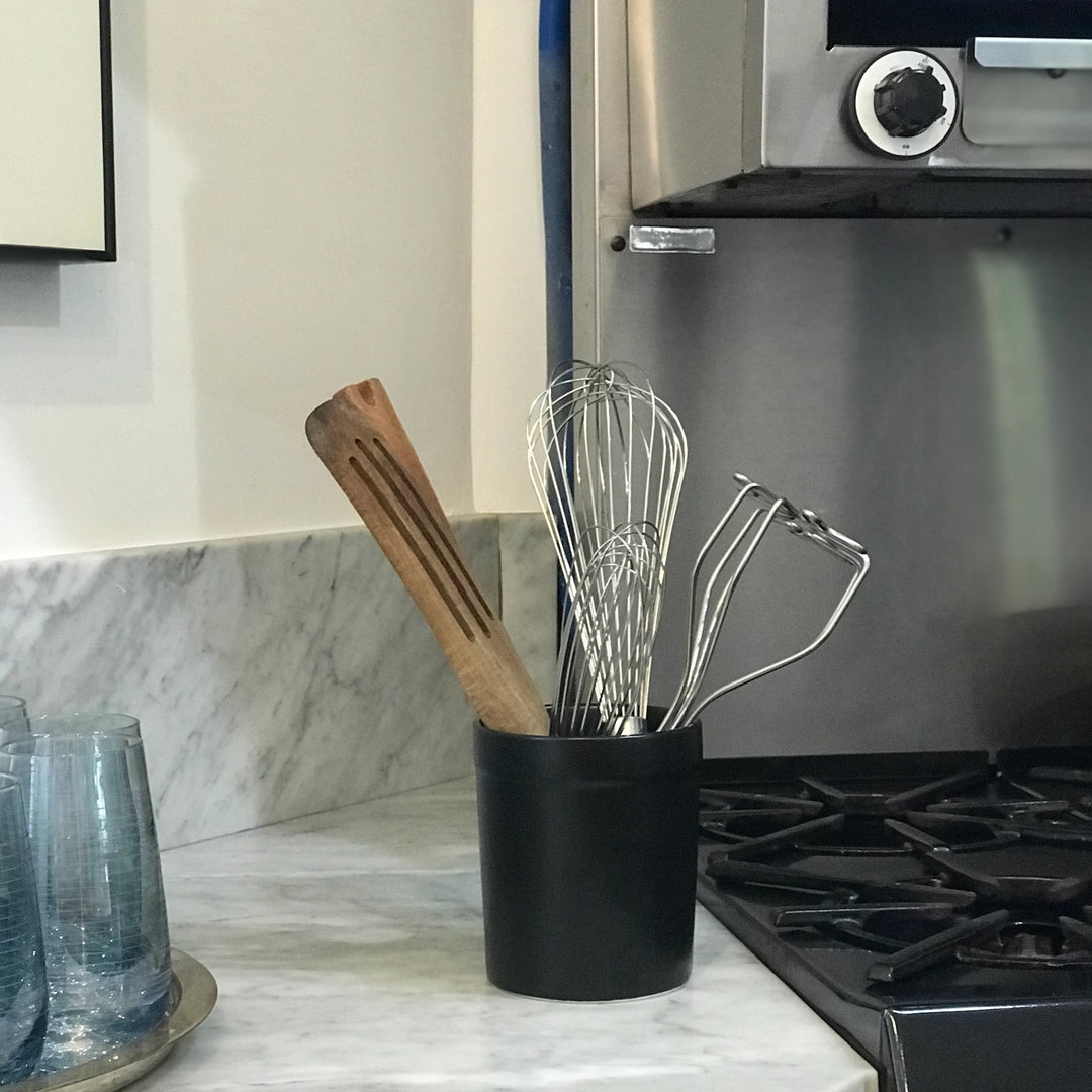 Black Utensil Holder