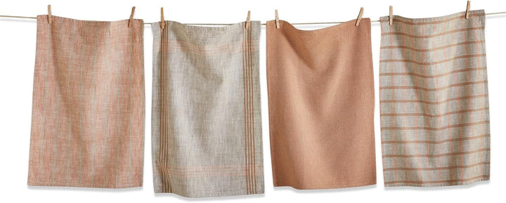 Blush Canyon Woven Dishtowel Set Of 4