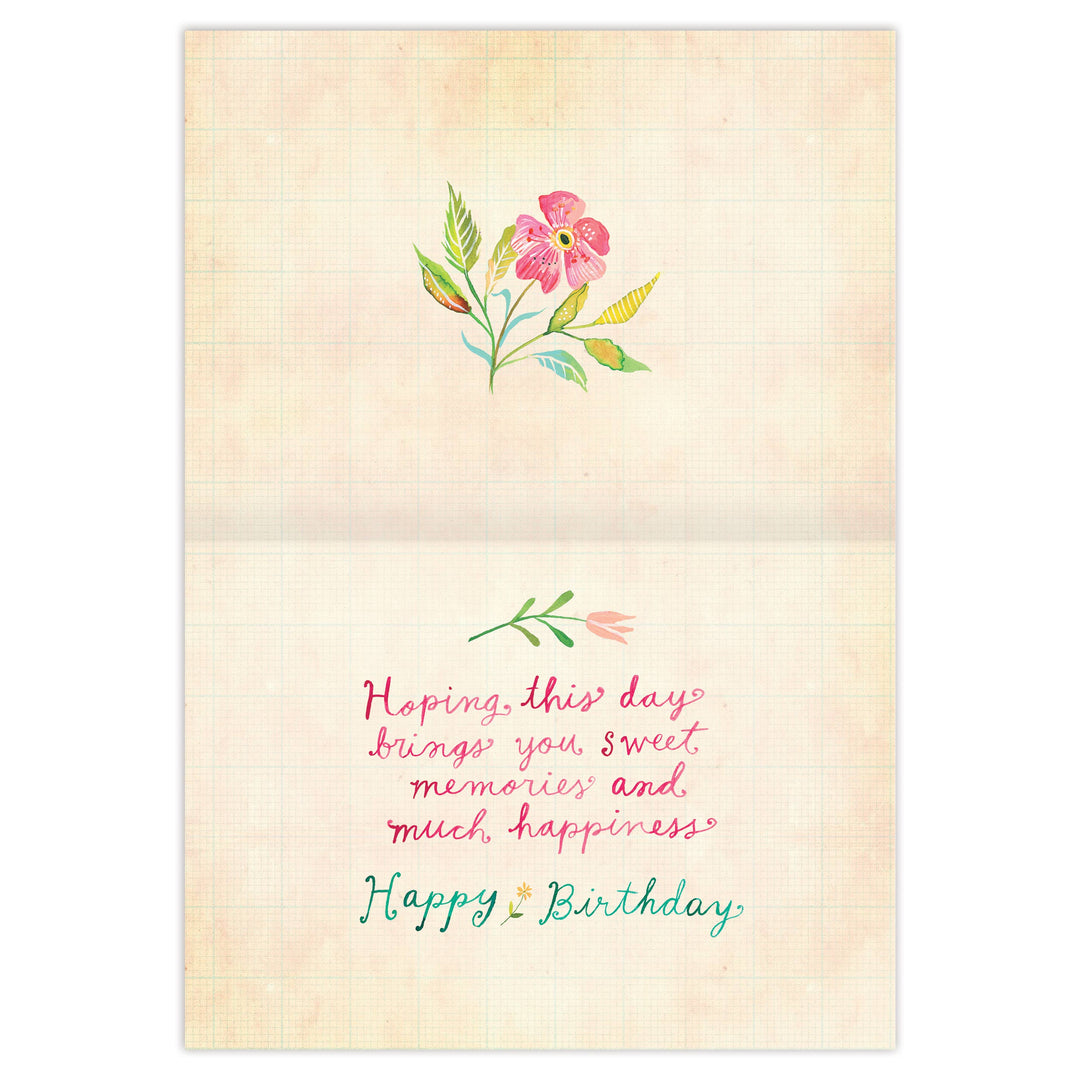 Birthday Wishes Truck Card