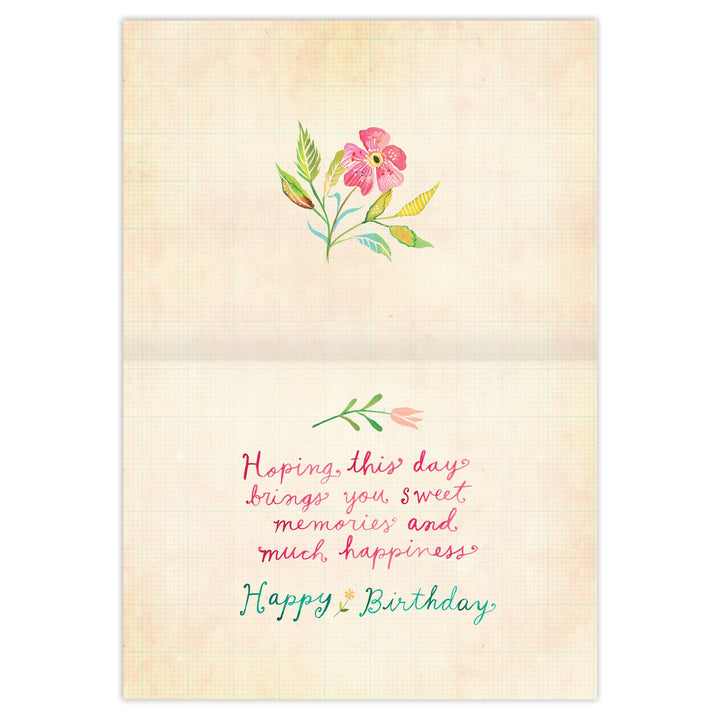 Birthday Wishes Truck Card