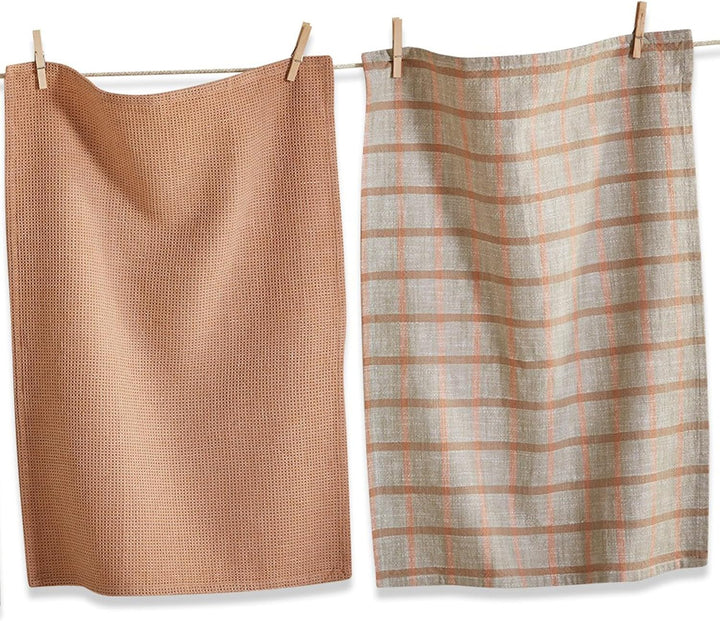 Blush Canyon Woven Dishtowel Set Of 4