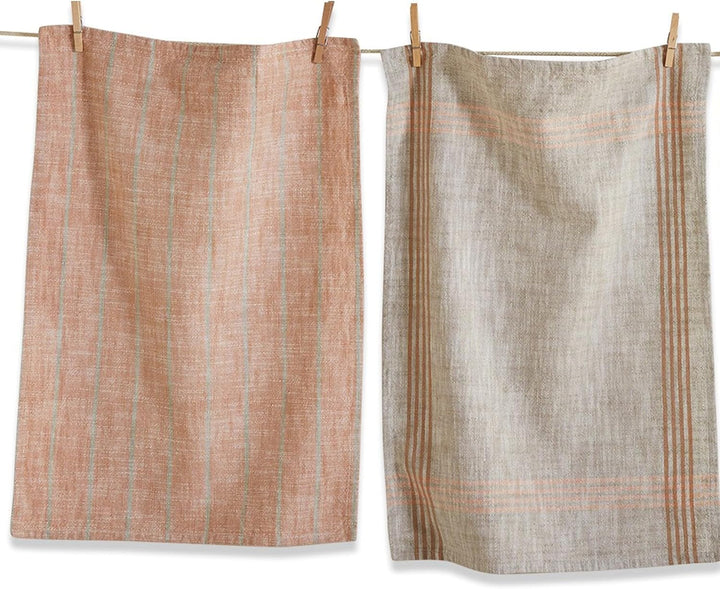 Blush Canyon Woven Dishtowel Set Of 4