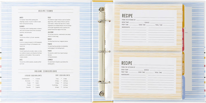 Bloom Pocket Page Recipe Book