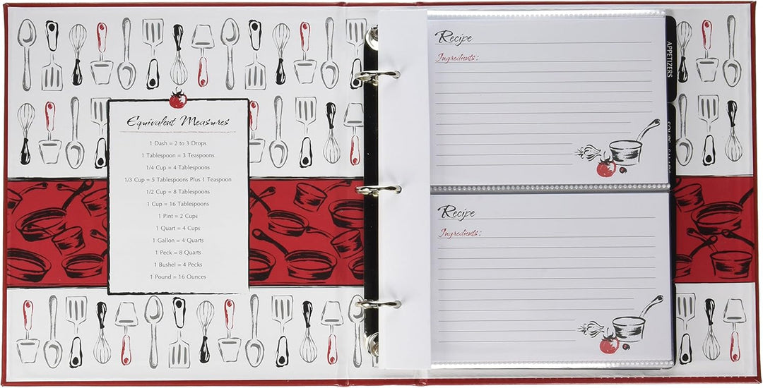 A La Carte Pocket Page Recipe Book