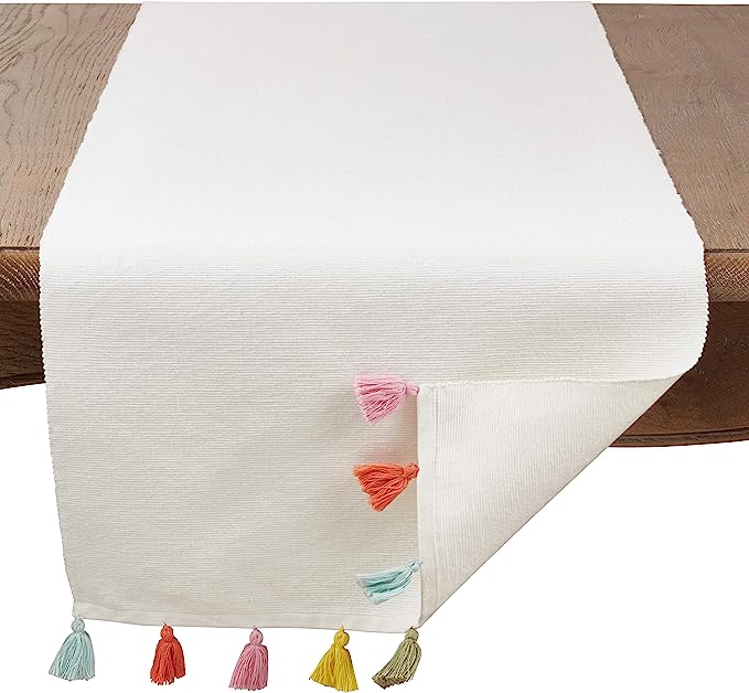 Fiesta Tassel Table Runner