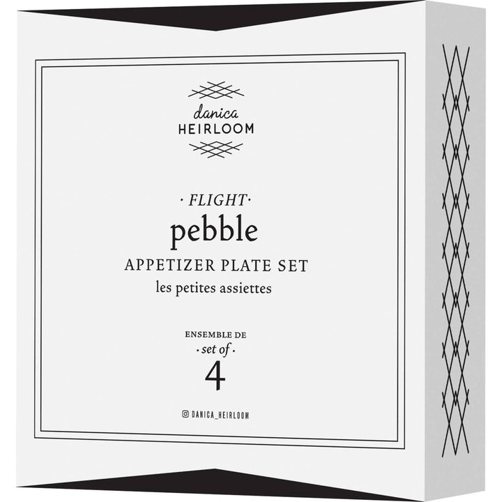 Danica Heirloom Flight Pebble Appetizer Plate