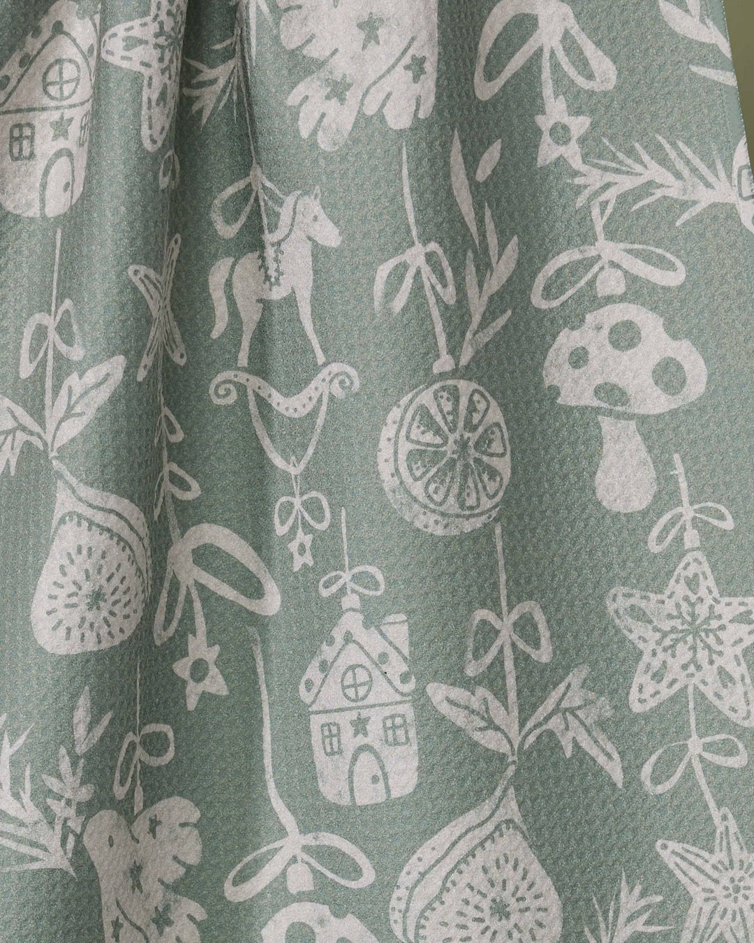 Cozy Ornaments Kitchen Tea Towel