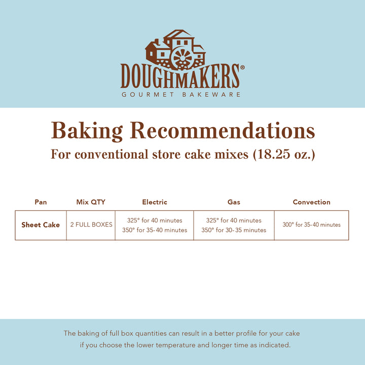 Doughmaker's Sheet Cake Pan 13" x 18.5"