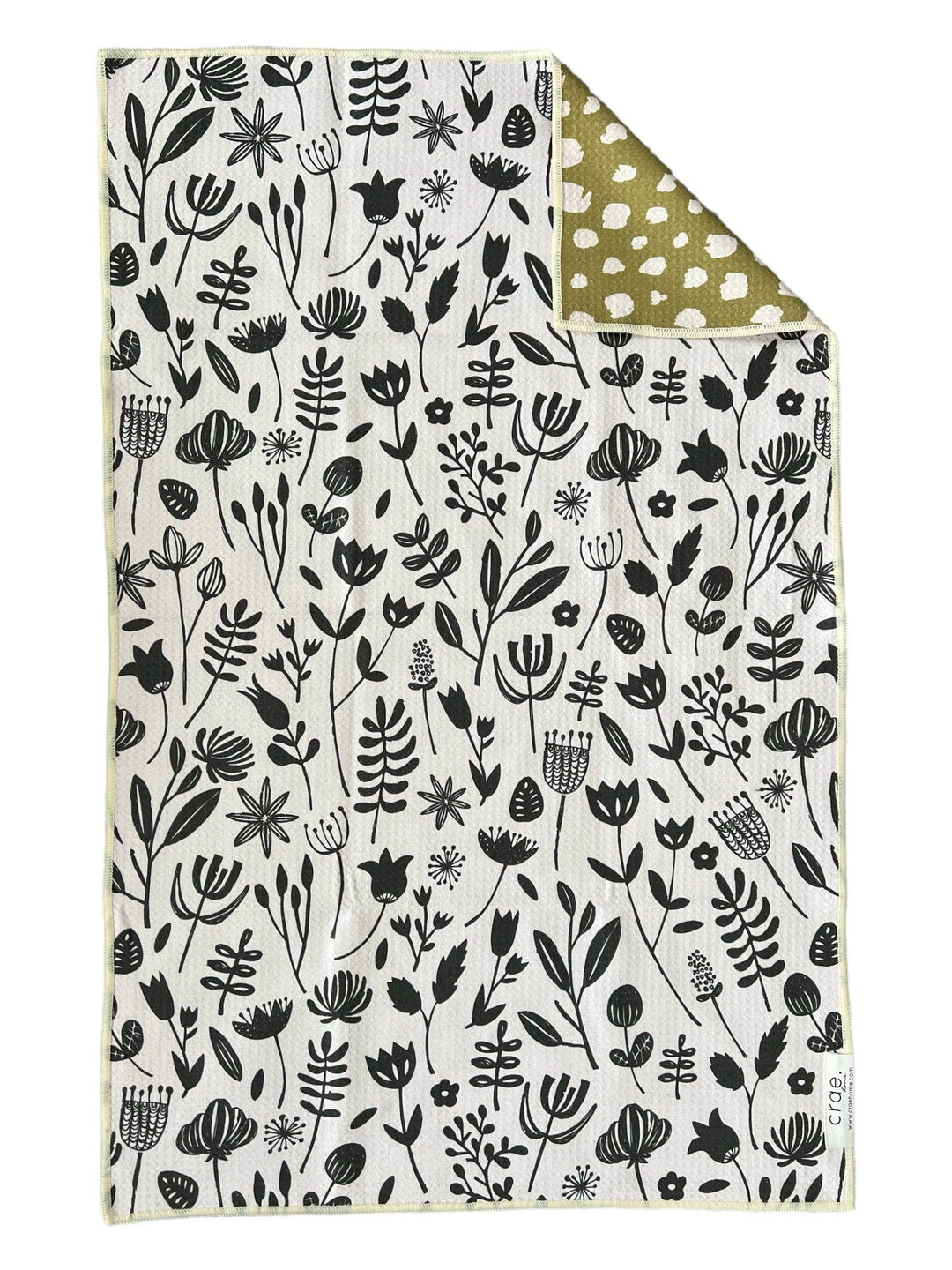 Crae.Home Vintage Highway Reversible Hand Towel