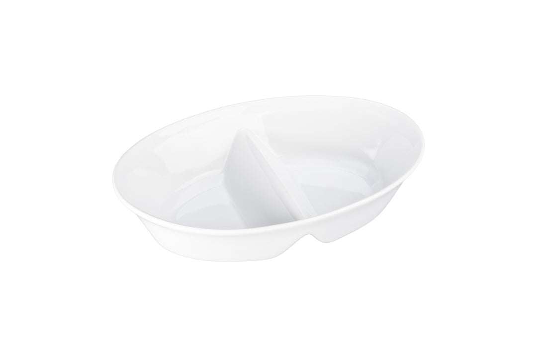 Divided Oval Server Bowl