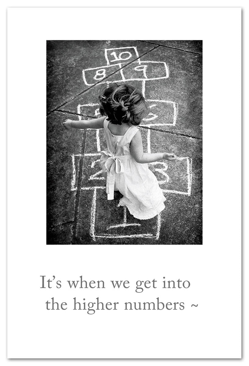 Hopscotch Birthday Card