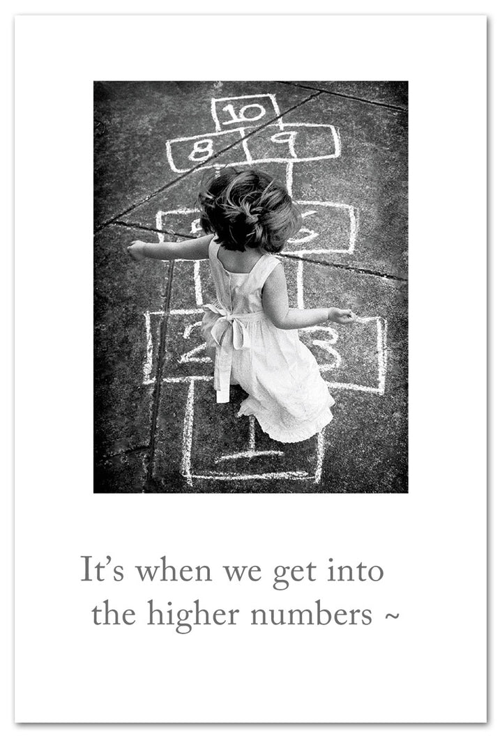 Hopscotch Birthday Card