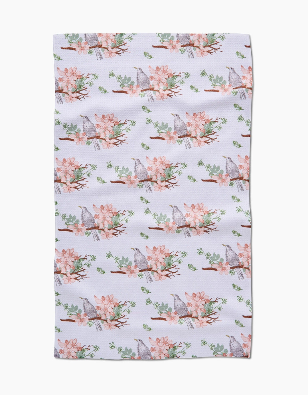 Blackbird & Blossom Kitchen Tea Towel