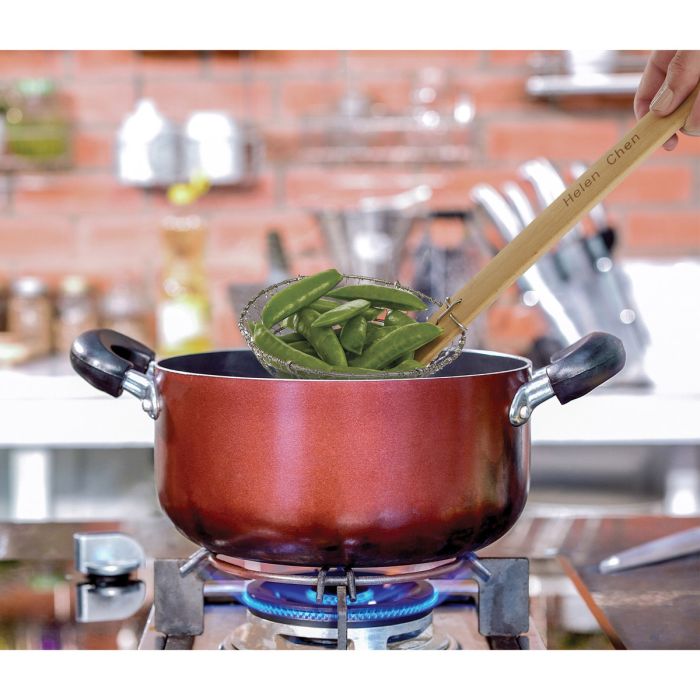 Helen's Asian Kitchen 7" Wire Spider Strainer