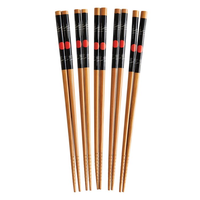 Helen's Asian Kitchen Bamboo Chopsticks, 5 Pair