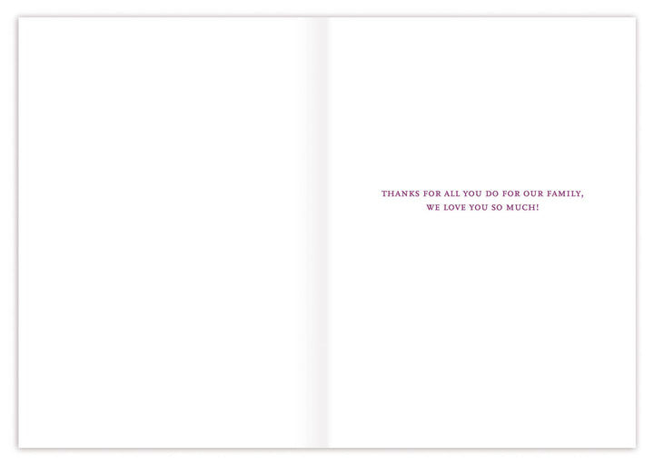 Bouquet Mother's Day Card