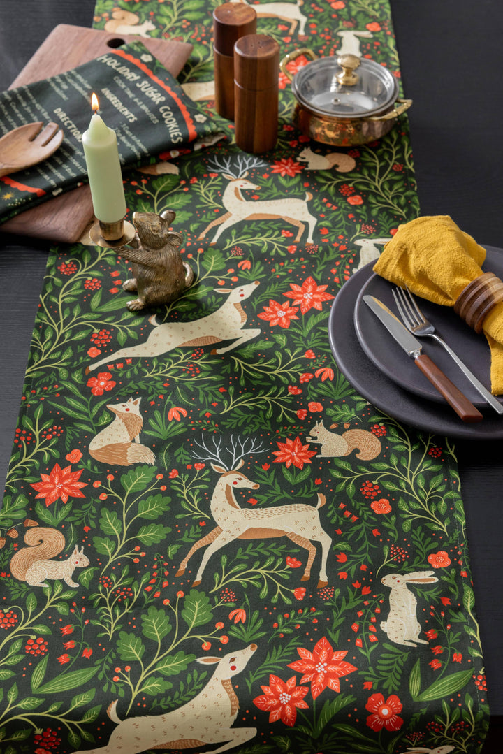 Gingiber - Christmas Forest Table Runner