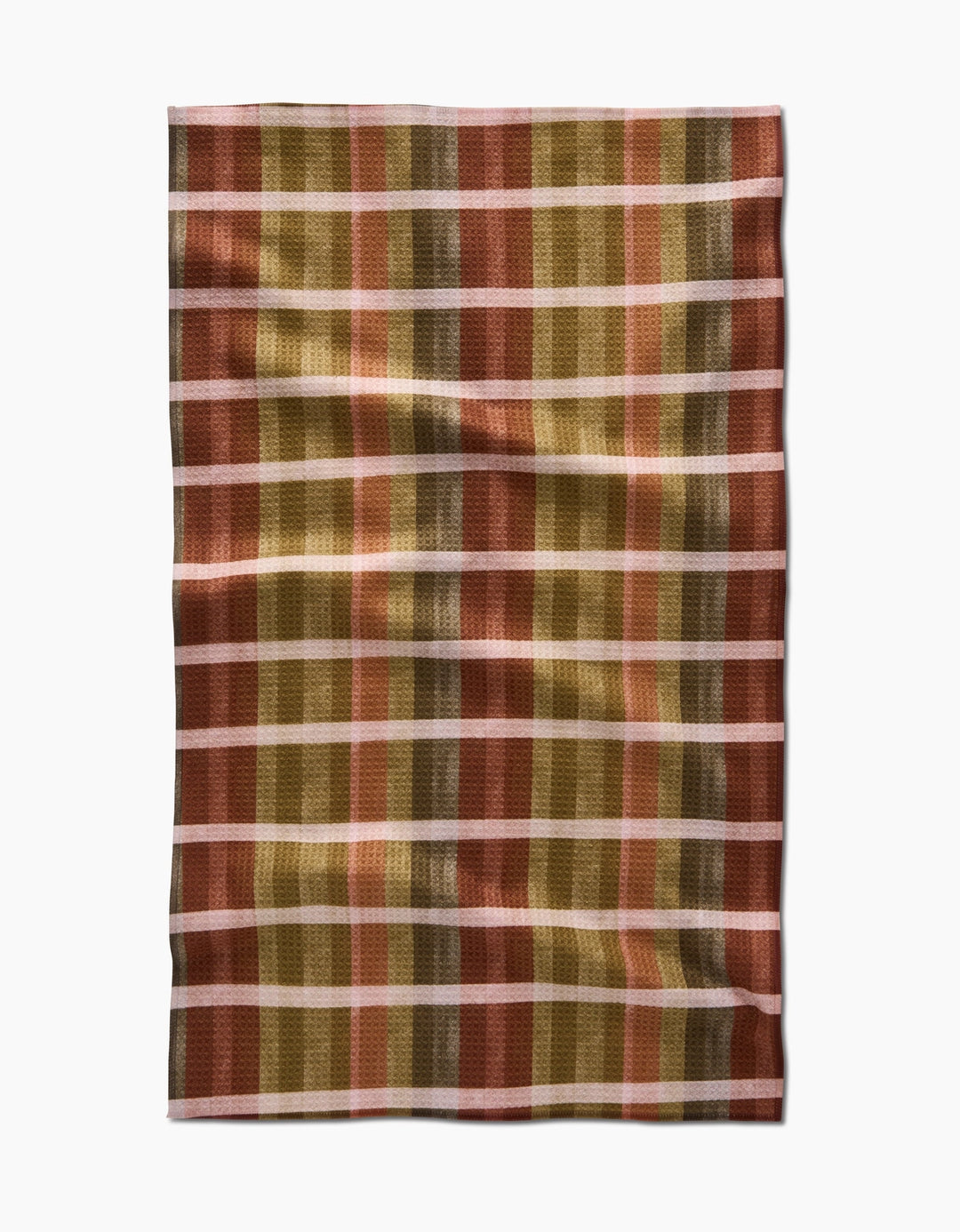 Fall Harvest Stripes Kitchen Tea Towel