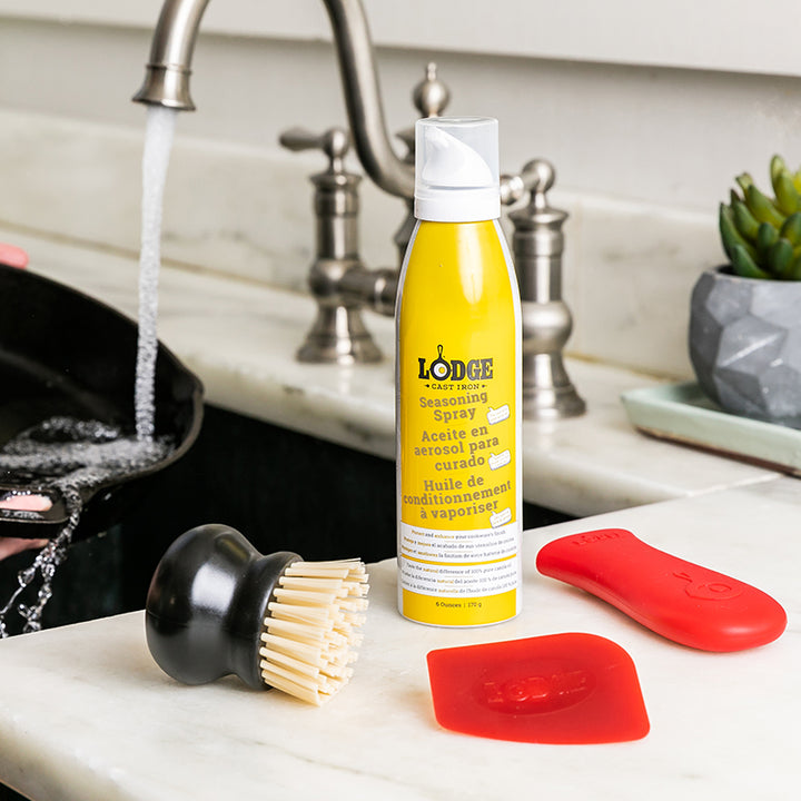 Cast Iron Care Kit - Seasoned