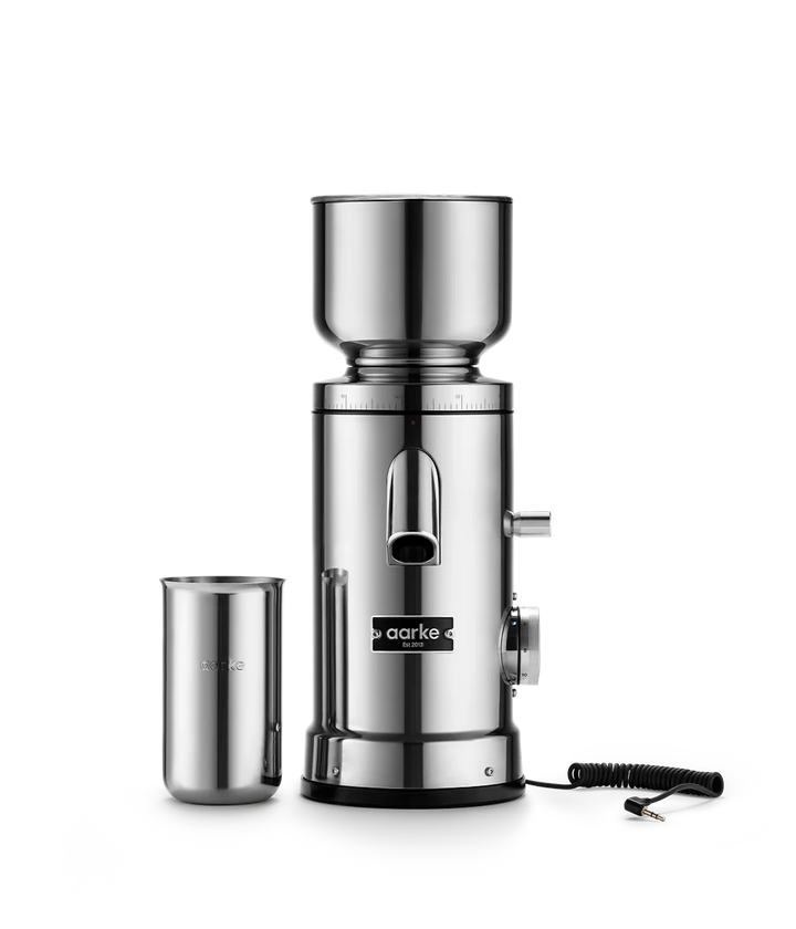 Aarke Flat Burr Coffee Grinder