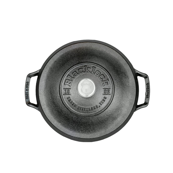 Blacklock by Lodge | 5.5qt Cast Iron Dutch Oven