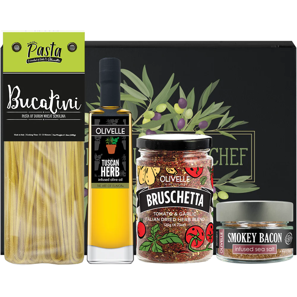 Bucatini with Amatriciana Sauce Recipe Gift Kit