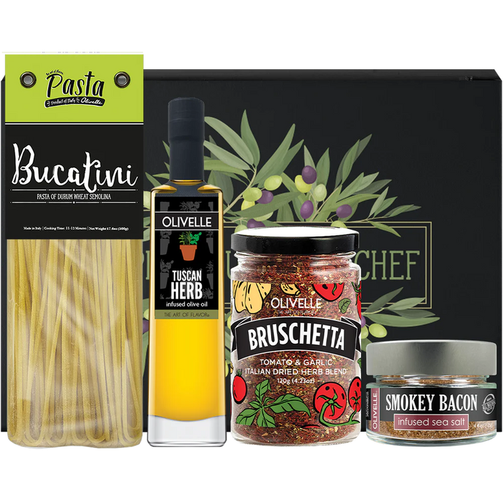 Bucatini with Amatriciana Sauce Recipe Gift Kit