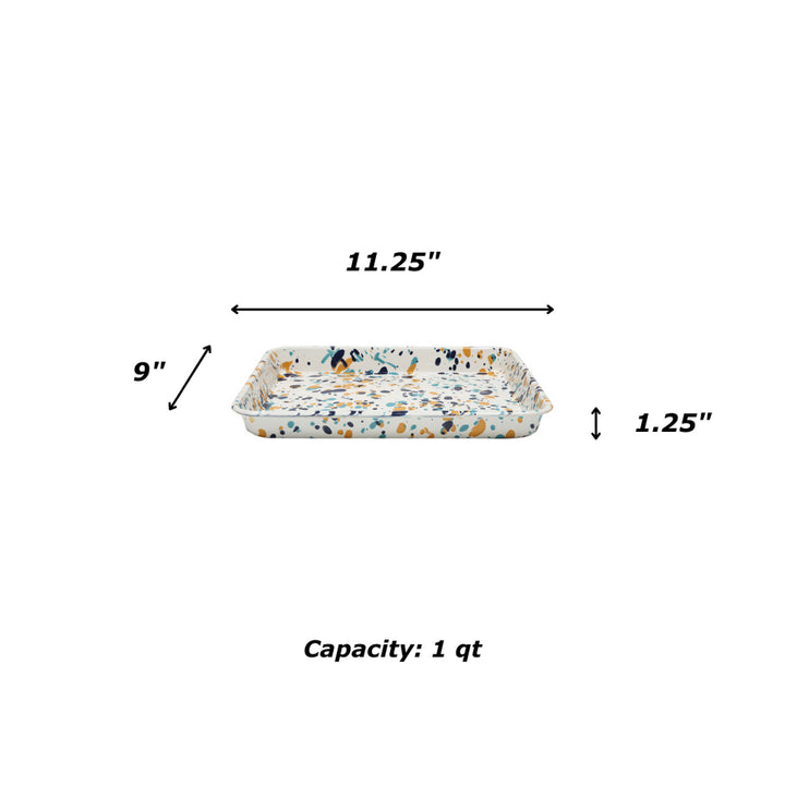 Catalina Small Rectangular Tray - Desert Rose