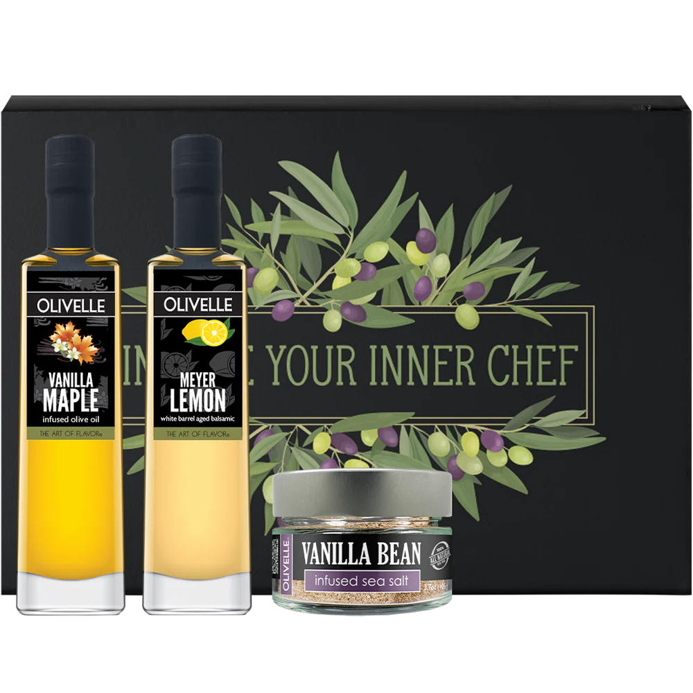 Classic Olive Oil Cake with Lemon Icing Recipe Gift Kit