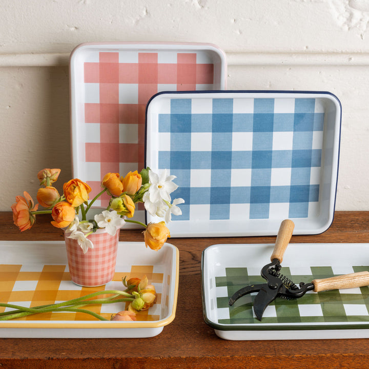 Max Humphrey x CCH Gingham Small Rectangle Tray