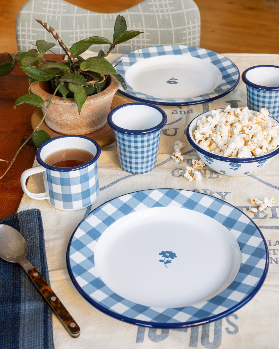 Max Humphrey x CCH Gingham Dinner Plate