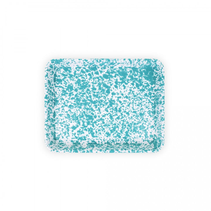 Crow Canyon Splatter Small Rectangular Tray 11.25" x 9.00"